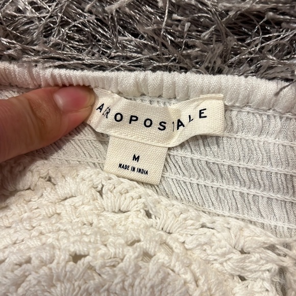 Aeropostale size medium white dress - Picture 2 of 3